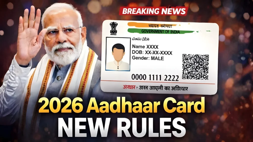 2026 Aadhaar Card New Rules