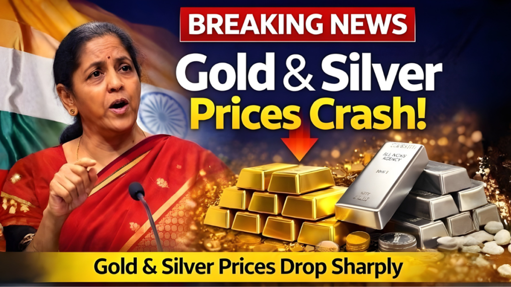 Gold & Silver Prices Fall in India Today