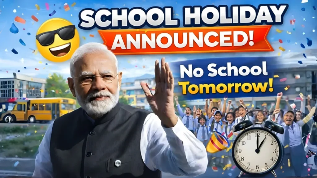 Current image: Students Holiday Announcement Today